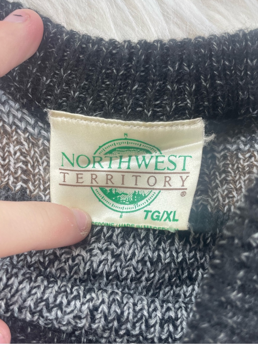 Vintage Northwest Territory Pullover Sweater Men's XL Y2K - Picture 2 of 6
